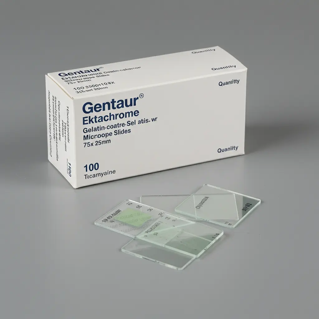 Gelatin Coated Microscope Slides [75X25 Mm], 100 slides/box